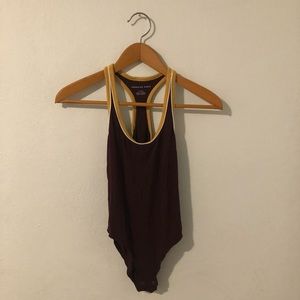 American Eagle Racerback Bodysuit